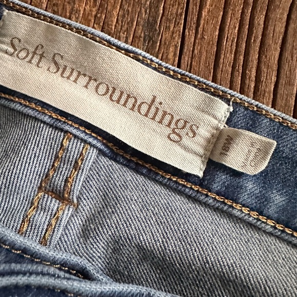 Soft Surroundings Women's Skinny Jeans - Blue - Picture 4 of 5